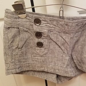 Express women's gray shorts size 8